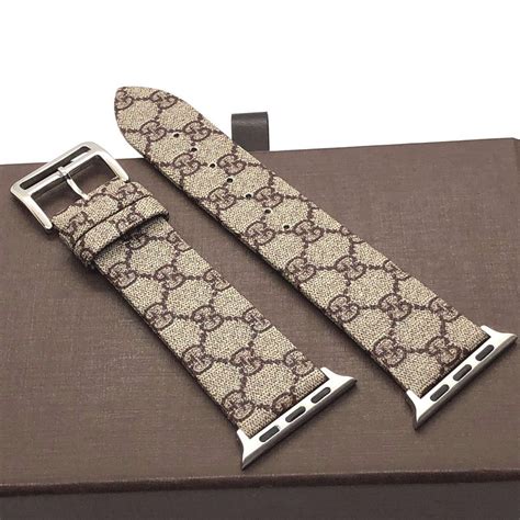 gold gucci apple watch band|replacement gucci watch bands.